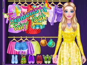 Fashionista Fairy Look Dress Up Online Game