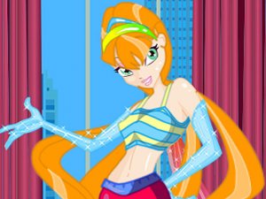 Winx Stella Dream Girl Dress Up Game