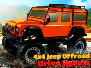 4x4 Jeep Offroad Drive Jigsaw Puzzle Game