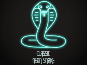 Classic Neon Snake Online Game