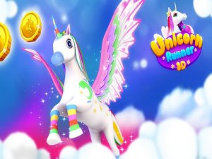 Unicorn Runner 3D Online Game