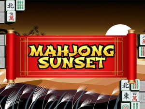 Mahjong Sunset Online Puzzle Game