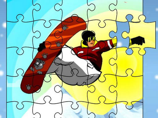 Snowboarder Freestyle Jigsaw Puzzle Game