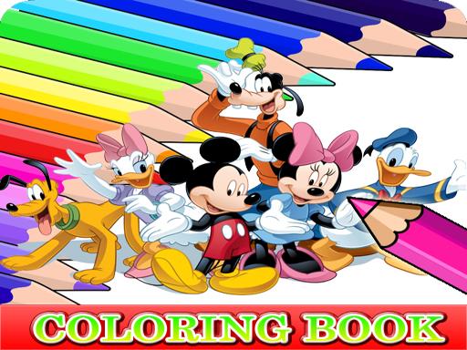 Mickey Mouse Coloring Book Online Game