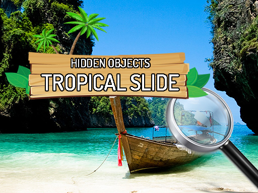 Hidden Objects Tropical Slide Online Game