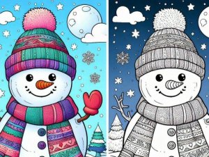 BTS Winter Coloring Online Game