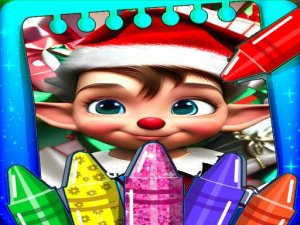 Christmas Elves Coloring Game Online