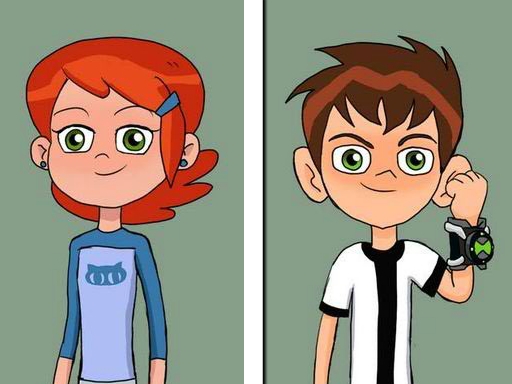 Ben 10 5 Diffs Online Puzzle Game