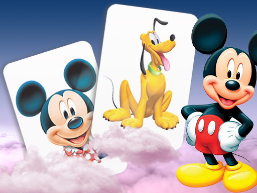 Mickey Mouse Card Match Online Game