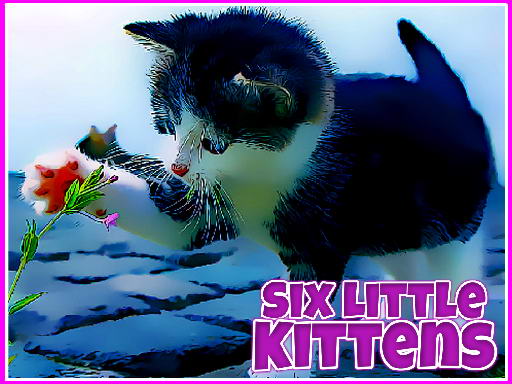 Six Little Kittens Jigsaw Puzzle Game Online