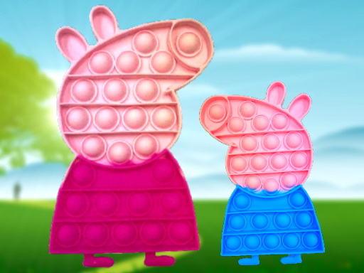 Pop It Pig Jigsaw Puzzle Game