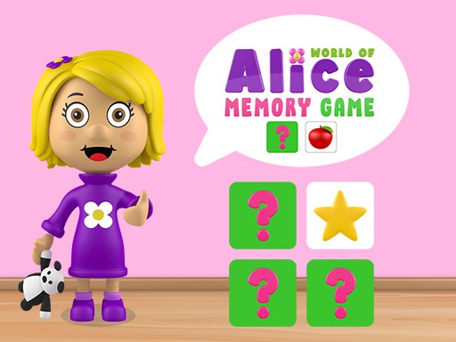 Alice Memory Matching Puzzle