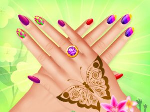 Spring Nail-Art Online Game