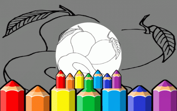 Amazing Fruit Pictures For Kids - Free Online Coloring Game