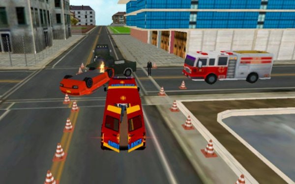 Ambulance Rescue Driver Simulator 2018 - Emergency Driving Online Game