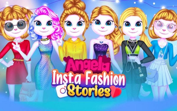 Angela Insta Fashion Stories - Social Media Stylist Online Game