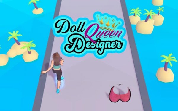 Doll Queen Designer: Dress Up & Coloring Game Online