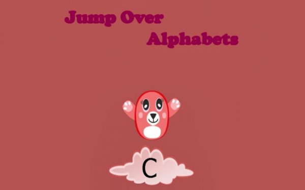 Jump Over Alphacasual Games - Online ABC Learning Game