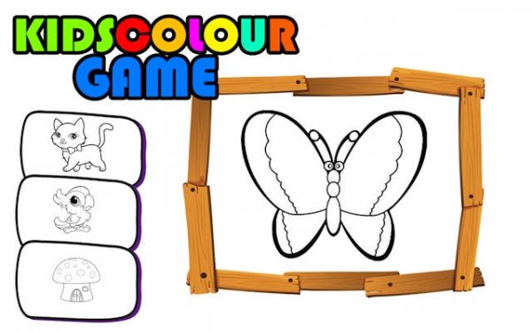 Kids Colour Game - Free Drawing & Coloring Online