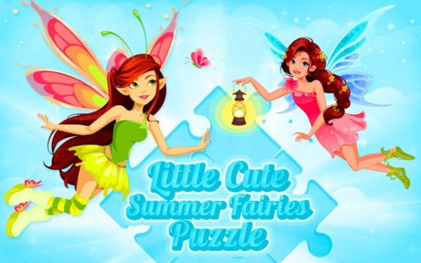 Little Cute Summer Fairies Puzzle Online Game