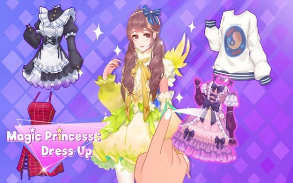 Magic Princess Dress Up: Anime Style Fashion Game Online