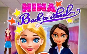 Nina Back To School Makeup Dress Up Game Online