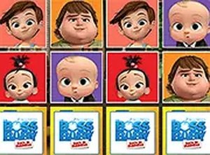 Boss Baby Memory Card Match